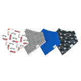 Baby Bandana Bib 4-Pack Set | Blitz