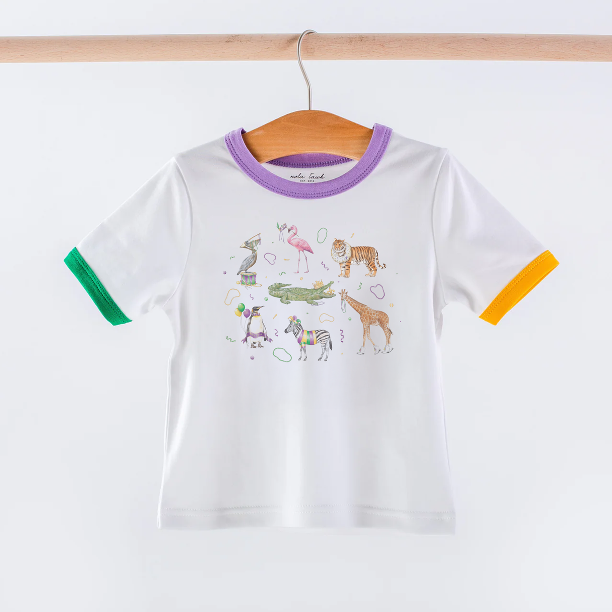 Nola Tawk Zoo Krewe Organic Cotton Tee