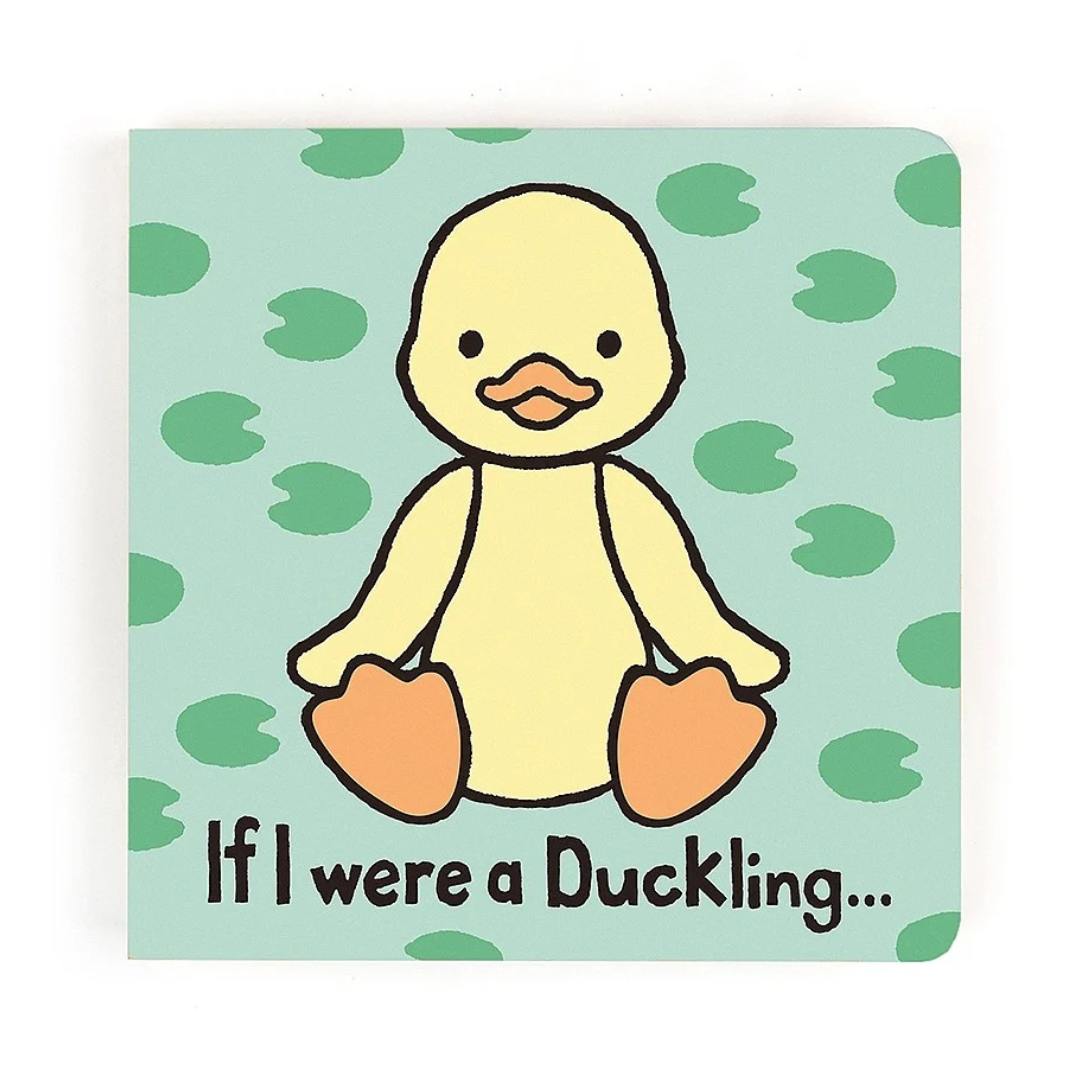 Jellycat If I Were a Duckling Touch and Feel Board Book