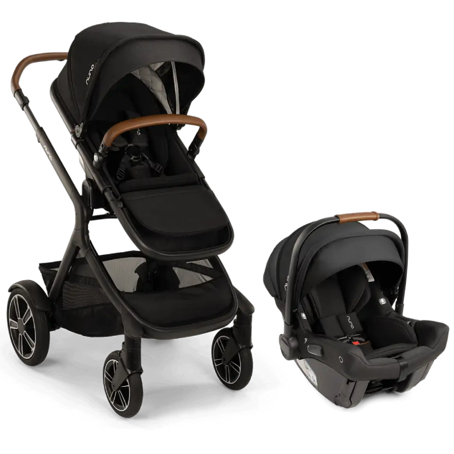 Nuna PIPA urbn car seat + DEMI Next™ Stroller Travel System | Caviar