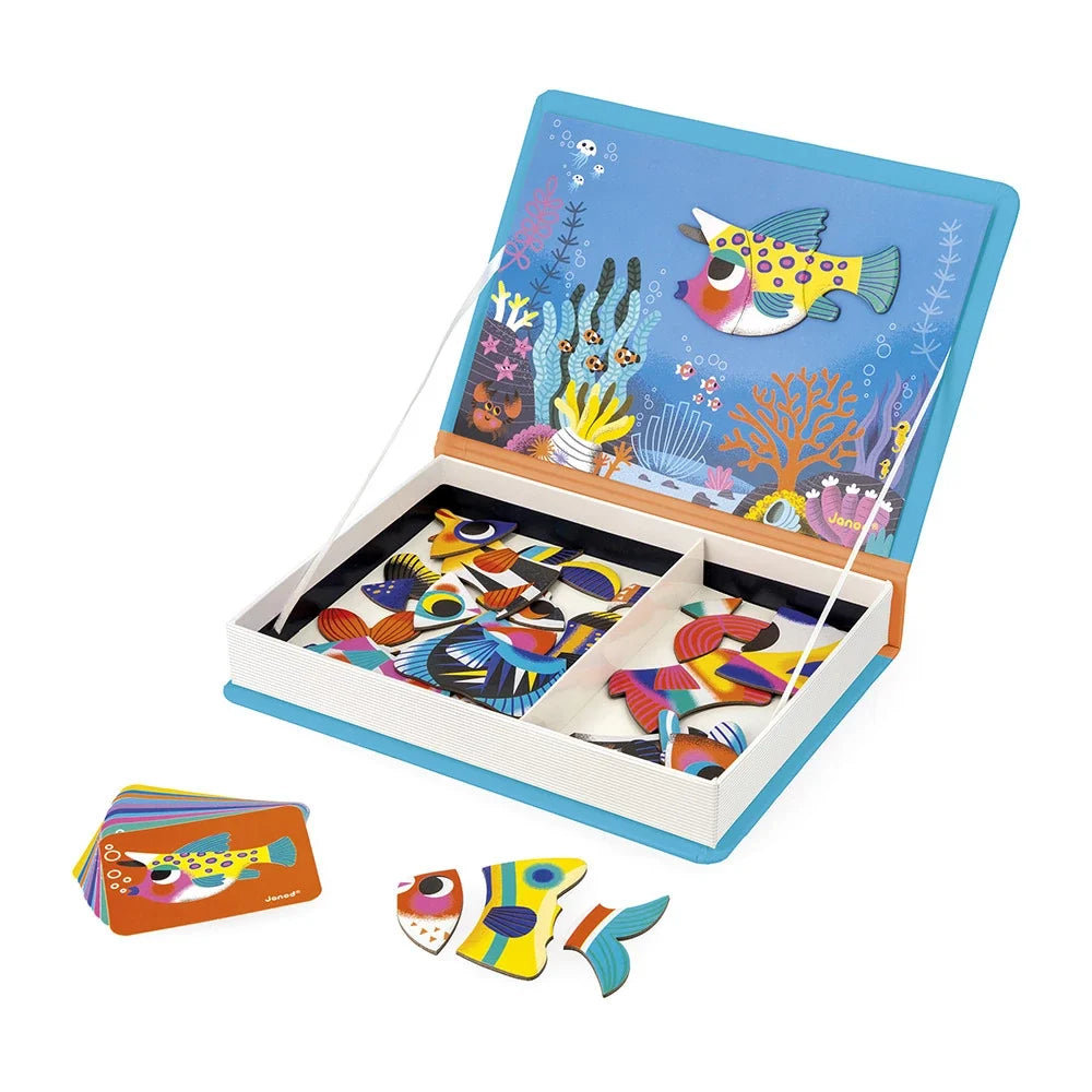 Janod Magneti'book | Tropical Fish