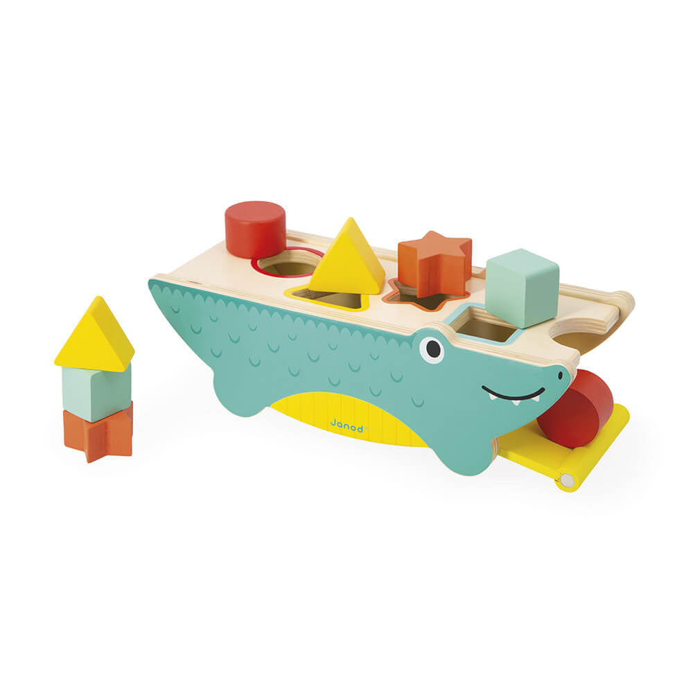 Tropik Wooden Shape Sorting Alligator