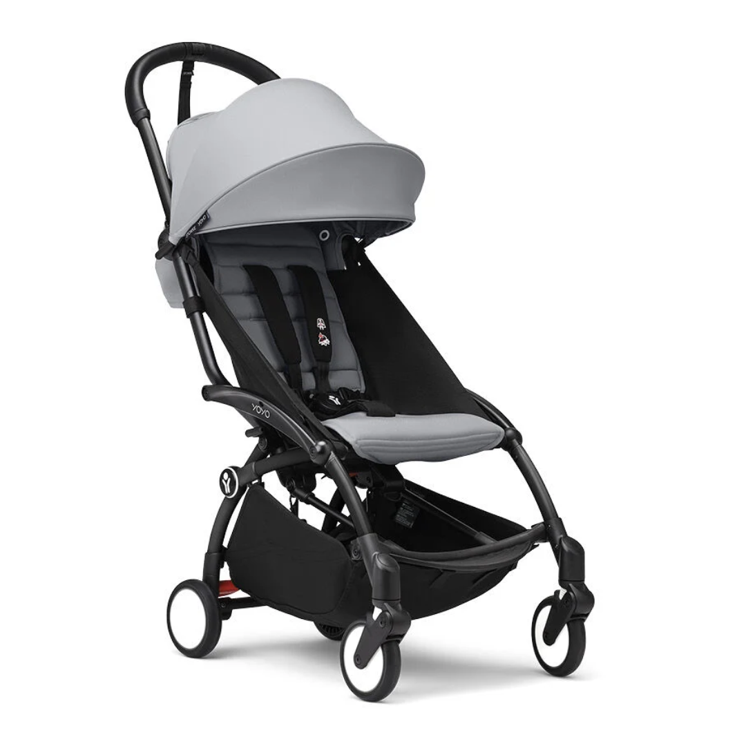 Stokke YOYO3 6+ Complete Stroller with Black Frame