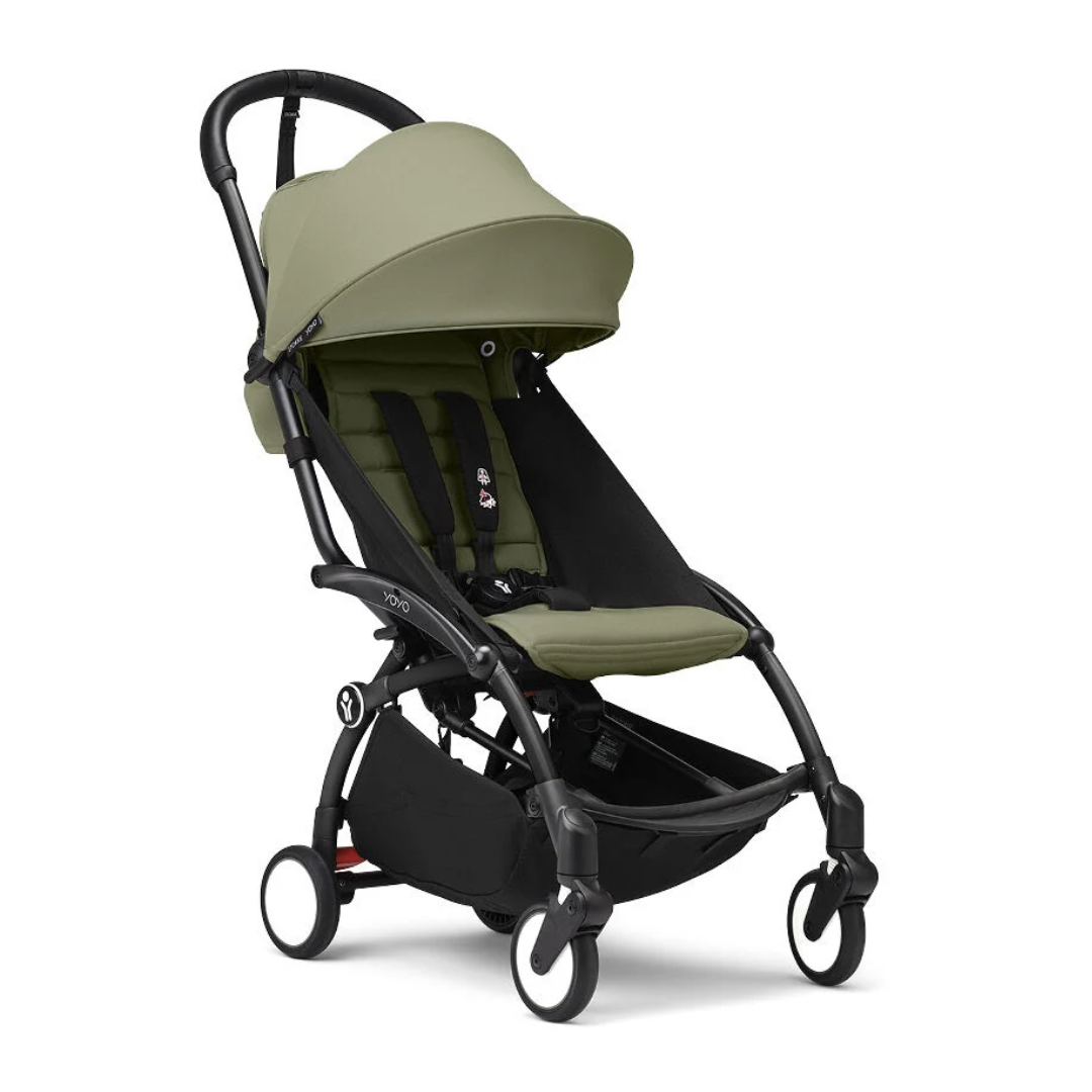 Stokke YOYO3 6+ Complete Stroller with Black Frame