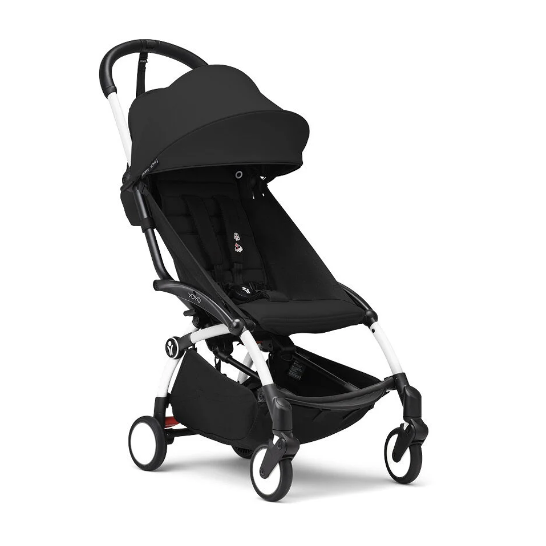Stokke YOYO3 6+ Complete Stroller with White Frame