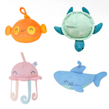 Oceana Plush Bath Toy Set