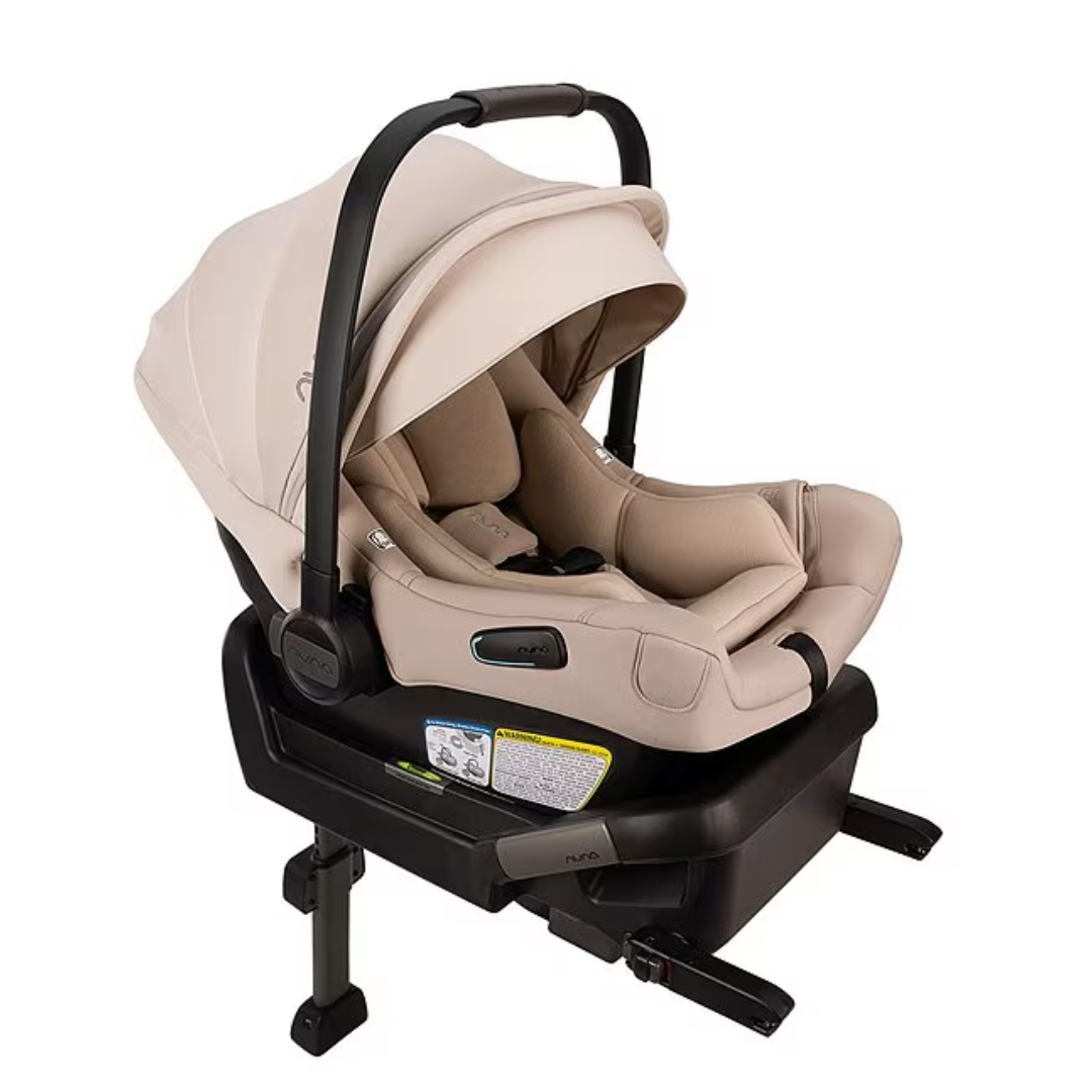 Nuna Pipa Aire Infant Car Seat + Pipa Series Base | Biscotti