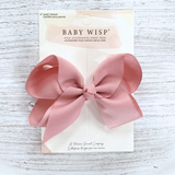Sadie Grosgrain Ribbon Bow Alligator Clip