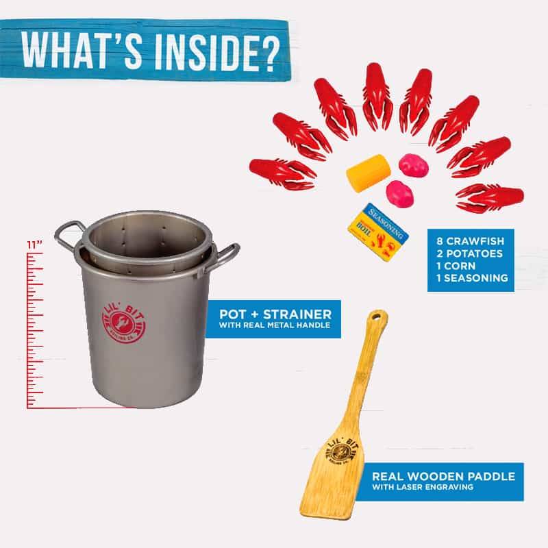 Lil Bit Crawfish Boil Set (In-Store Only)